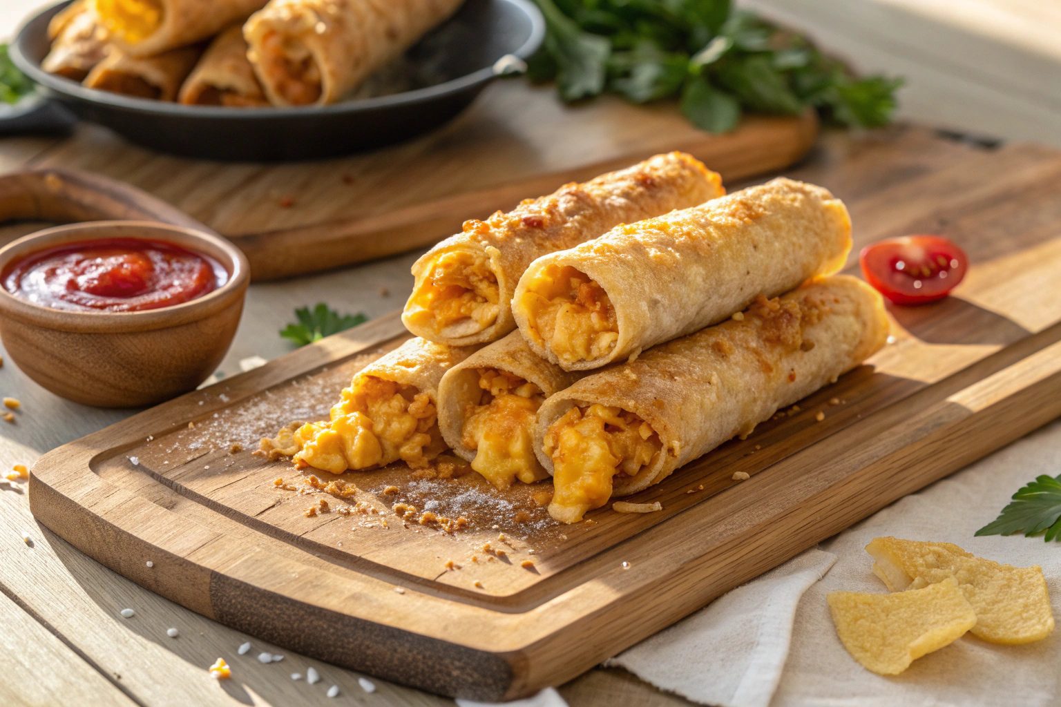 Rollitos de Queso Crujientes